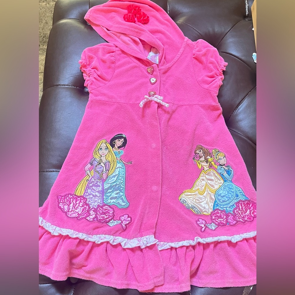 Disney Pink Hooded Dress